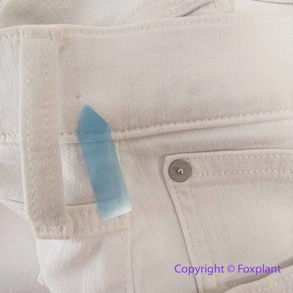 NEW Madewell Kick Out Crop Jeans in pure white, 27 - Picture 5 of 14